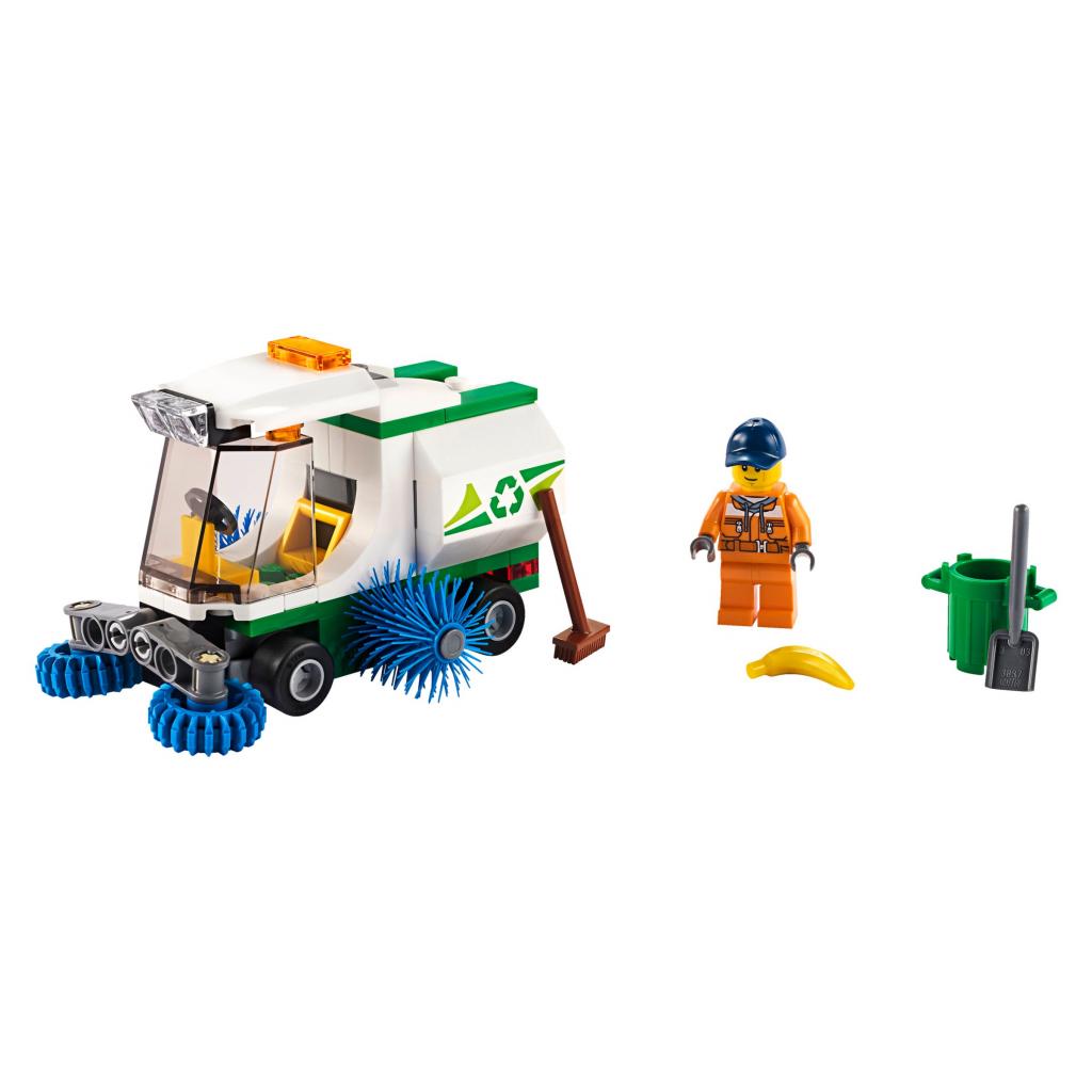 Конструктор LEGO City Great Vehicles Машина для очищення вулиць 89 деталей (60249) - зображення 2
