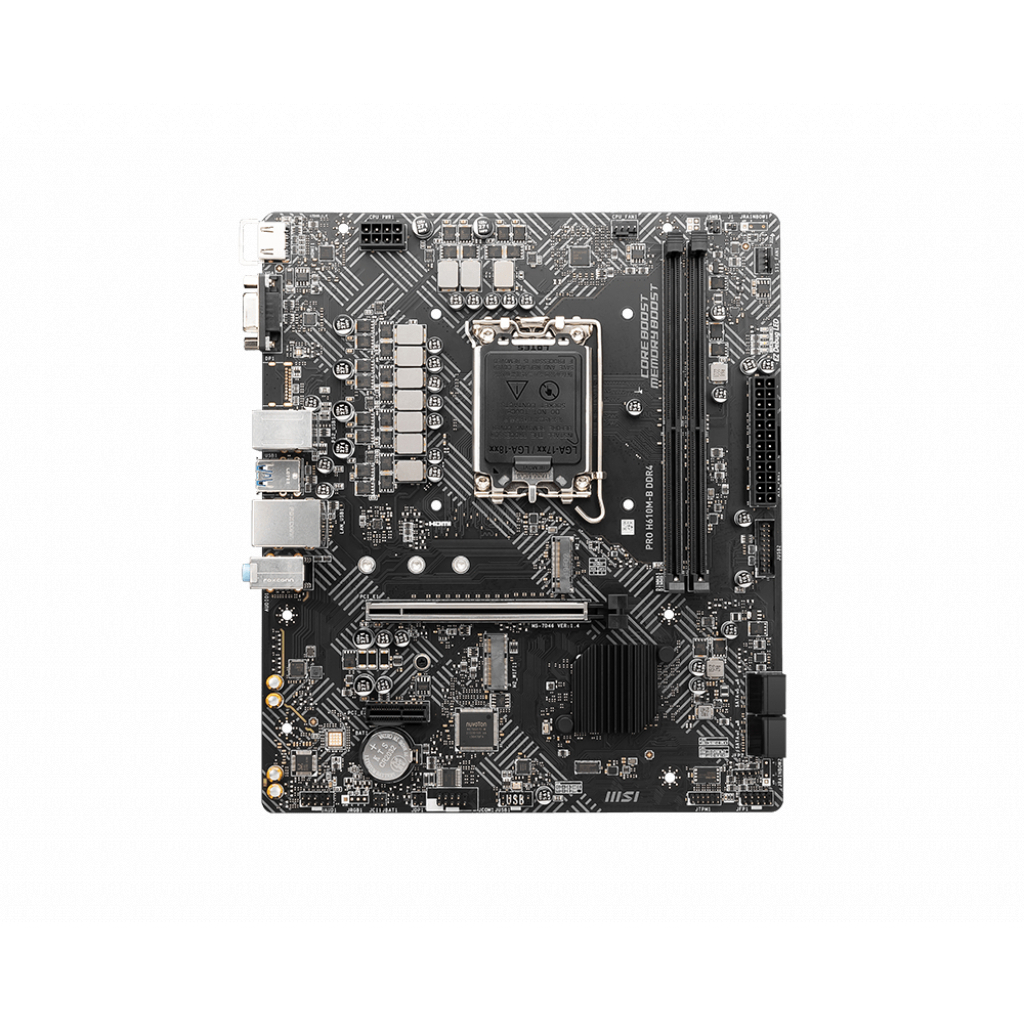 Материнська плата MSI PRO H610M-B DDR4 - зображення 2