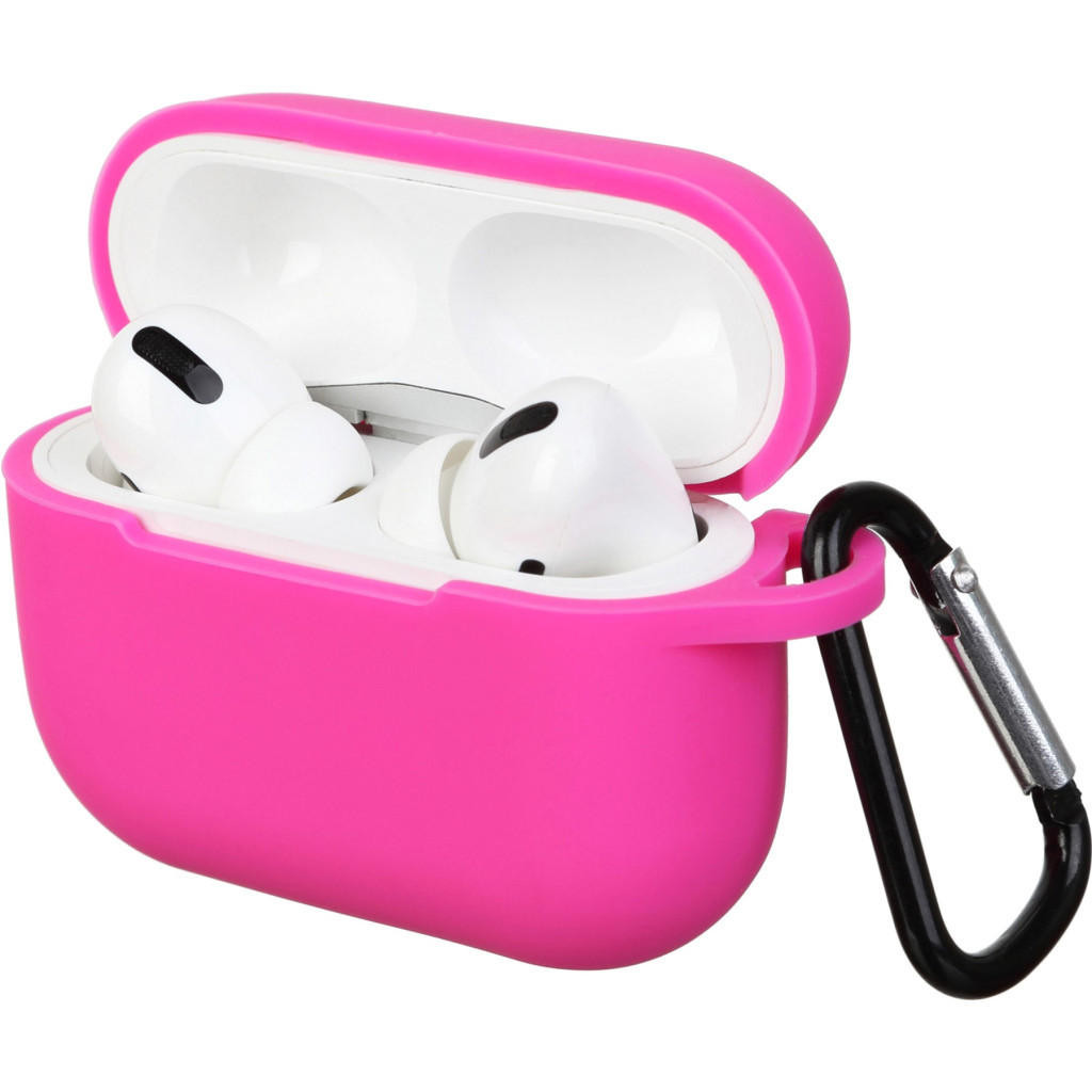 Чохол для навушників Armorstandart Silicone Case для Apple Airpods Pro Hot Pink (ARM56077) - зображення 1