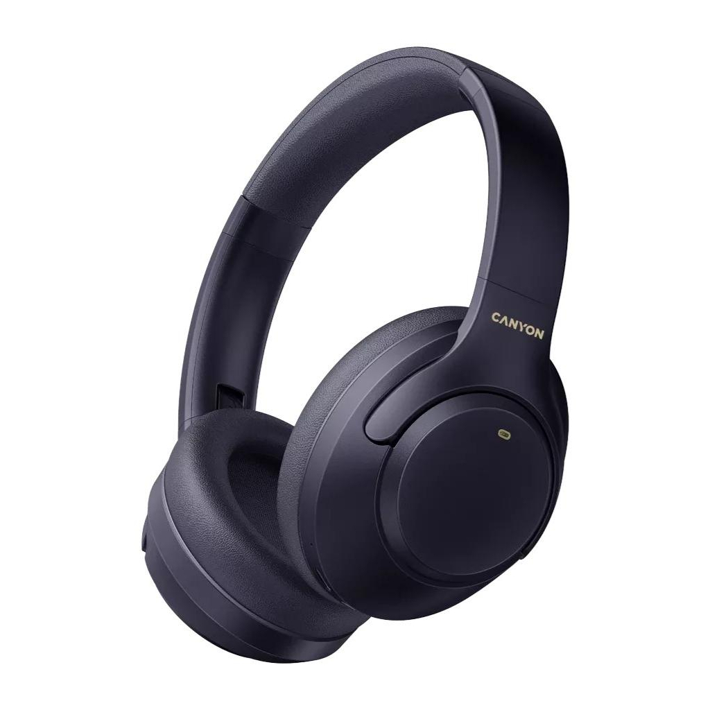 Навушники Canyon OnRiff 6 ANC Bluetooth Blue (CNS-CBTHS6BL) - зображення 1