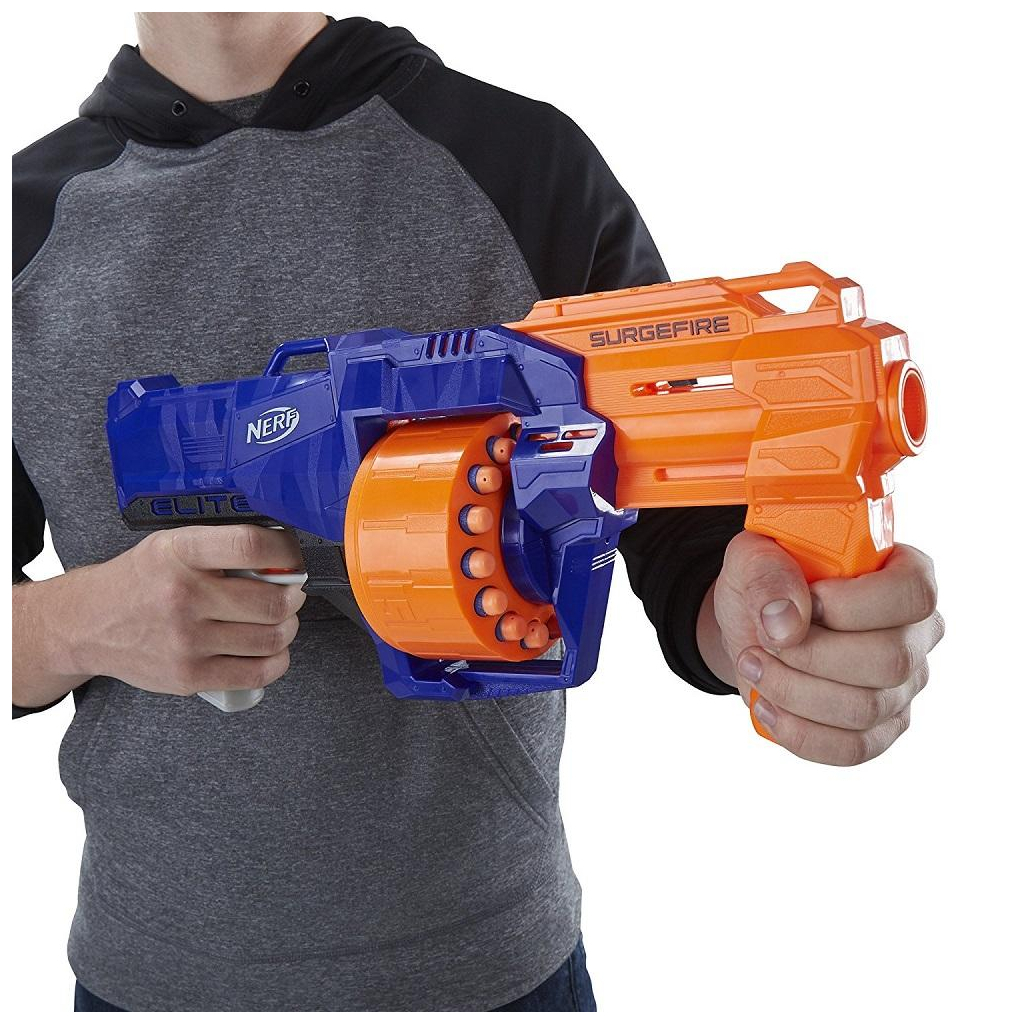 Іграшкова зброя Hasbro Nerf Elite Surgefire (E0011) - зображення 4