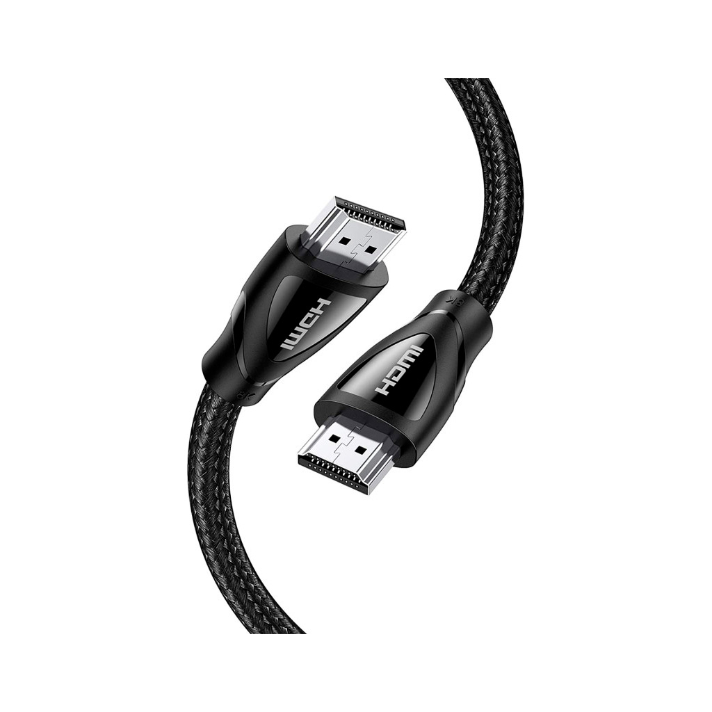 Кабель мультимедійний HDMI M to HDMI M 1.5m braided HD140 black UGREEN (80402) - зображення 2
