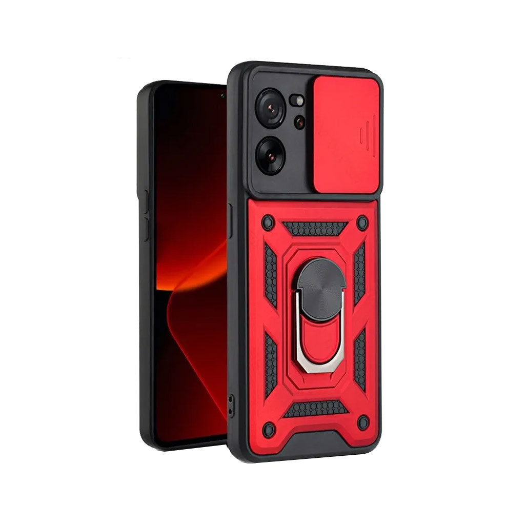 Чохол до мобільного телефона BeCover Military Xiaomi Redmi 13C / Poco C65 Red (710564) - зображення 7