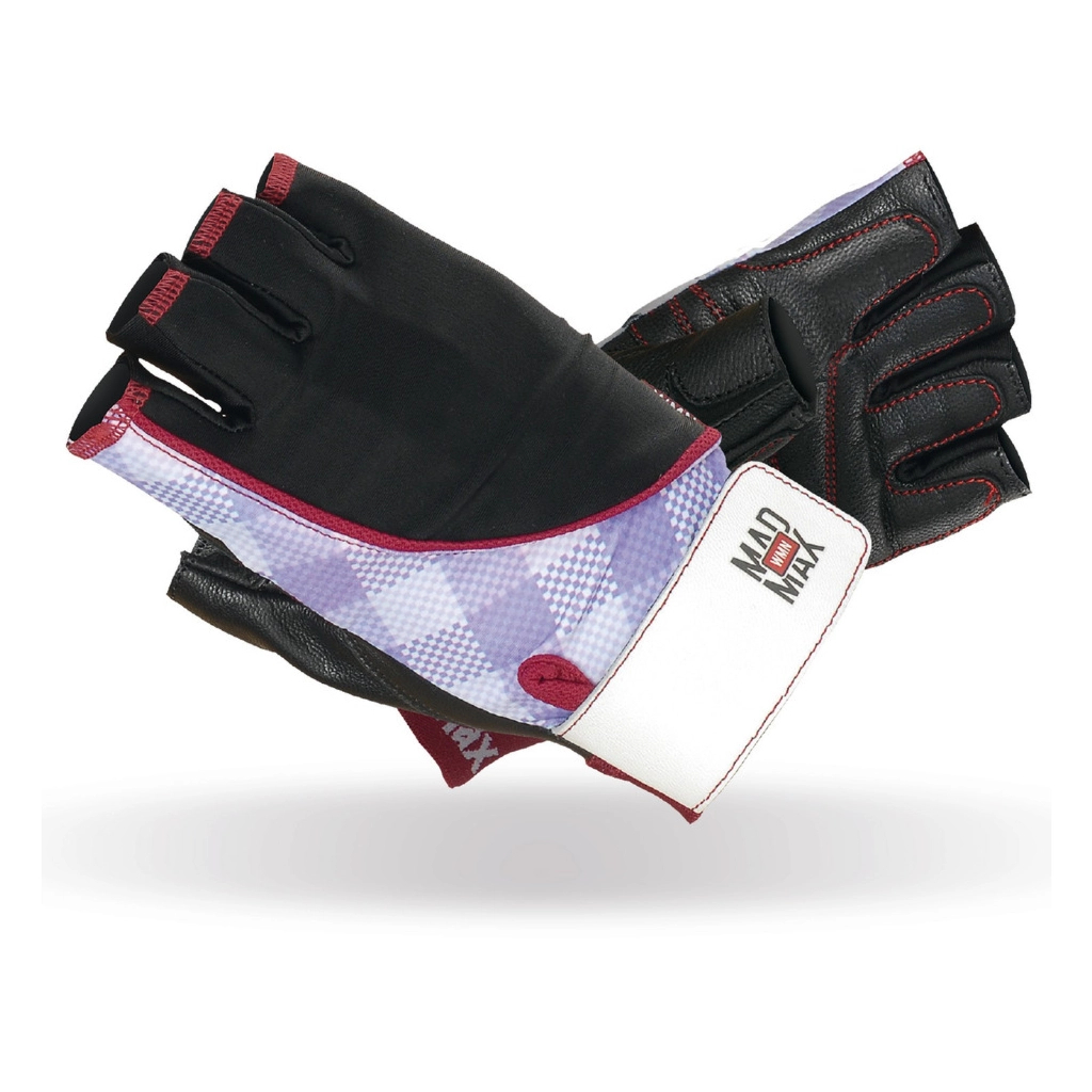 Рукавички для фітнесу MadMax MFG-911 Nine-eleven Black/perpito L (MFG-911-PEP_L) - зображення 1