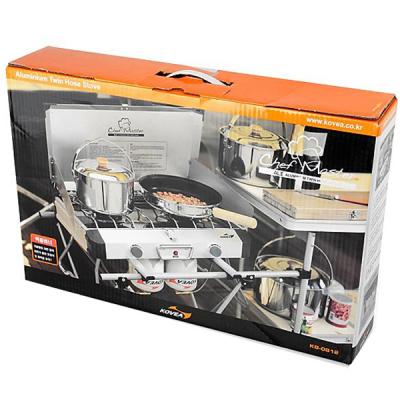 Портативна газова плитка Kovea Grace Twin Stove (AL II Chef Master) KB-0812 (8806372095437) - зображення 7