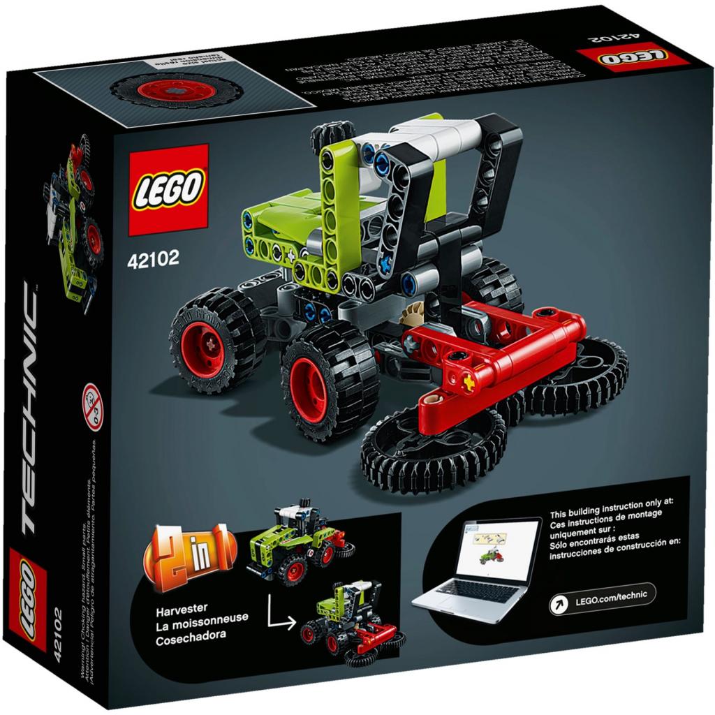 Конструктор LEGO Mini CLAAS XERION 130 деталей (42102) - зображення 4