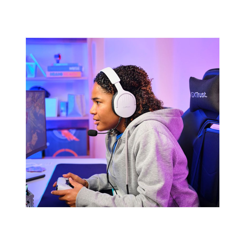 Навушники Trust GXT 489 Fayzo 3.5мм White (25210) - зображення 2