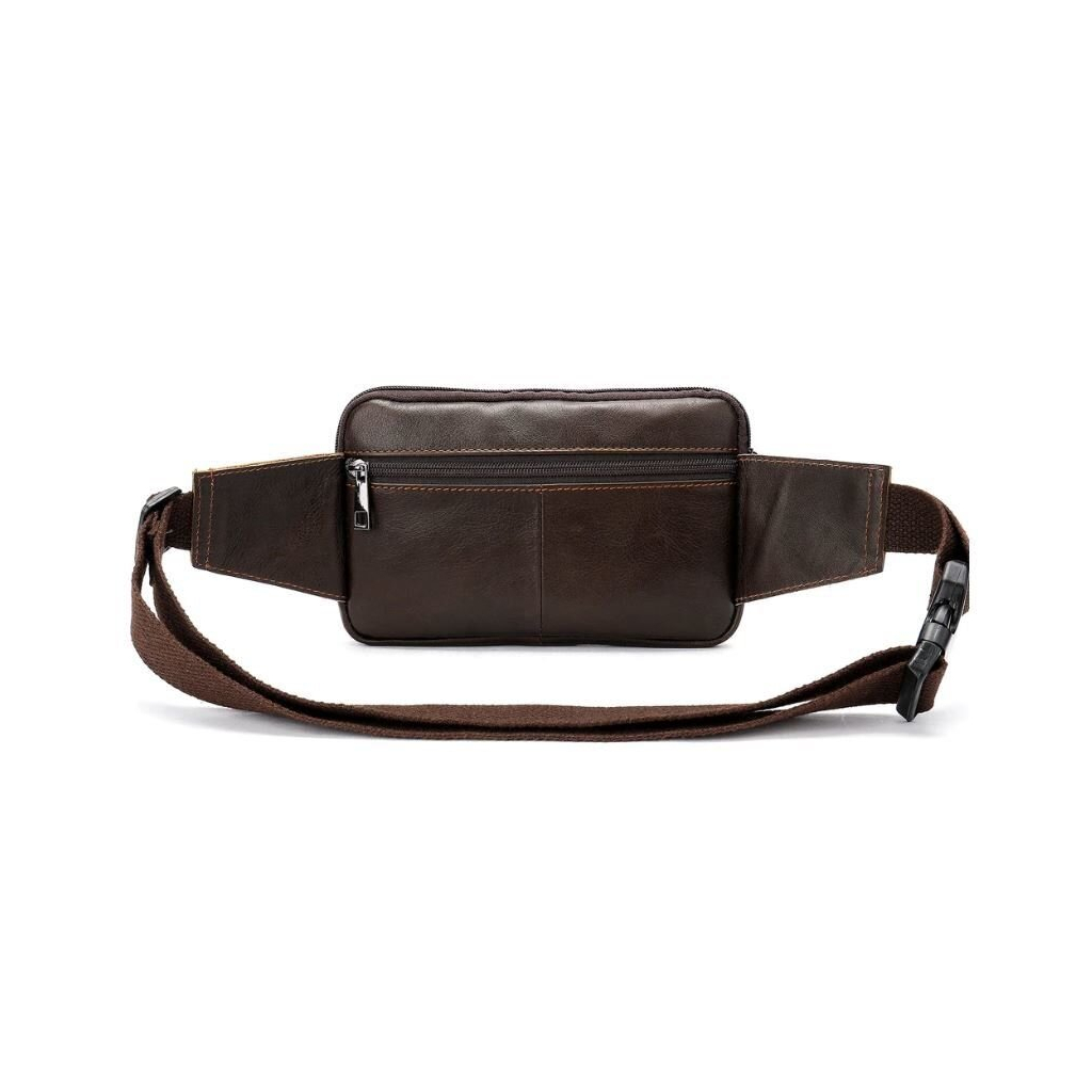 Сумка Vintage На пояс Коричнева (14727) - зображення 2