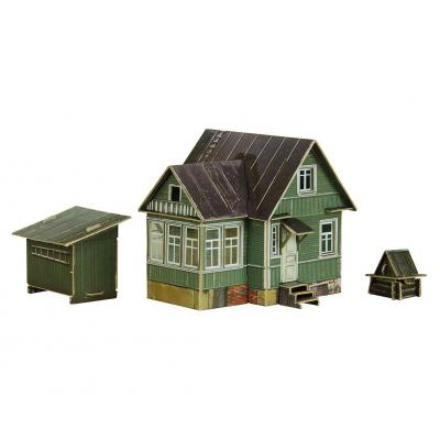 Збірна модель Умная бумага Літній будиночок (300) - зображення 2