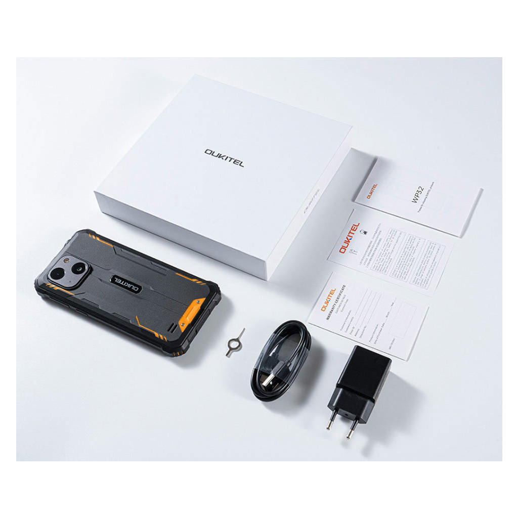 Мобільний телефон OUKITEL WP32 Pro 4/128GB Orange (6931940732994) - зображення 12