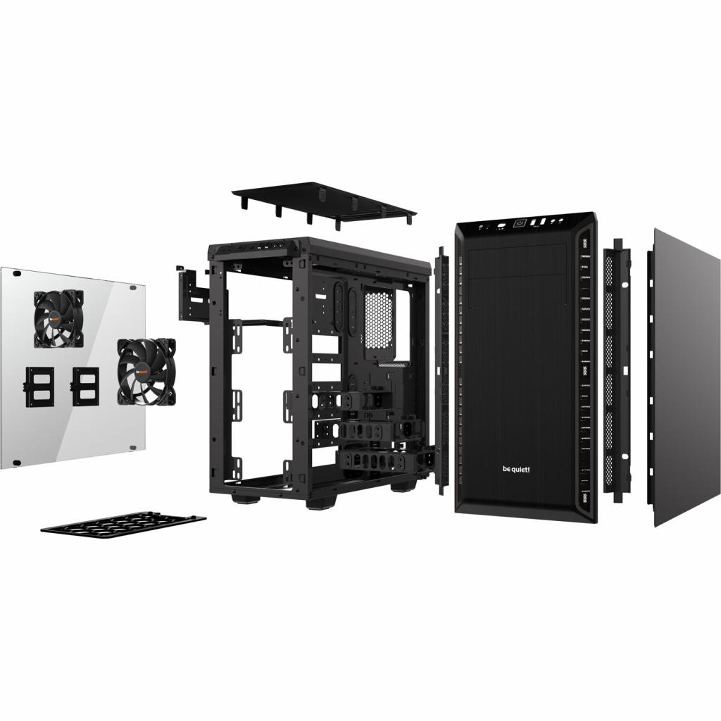 Корпус Be quiet! Pure Base 600 Window Black (BGW21) - зображення 8