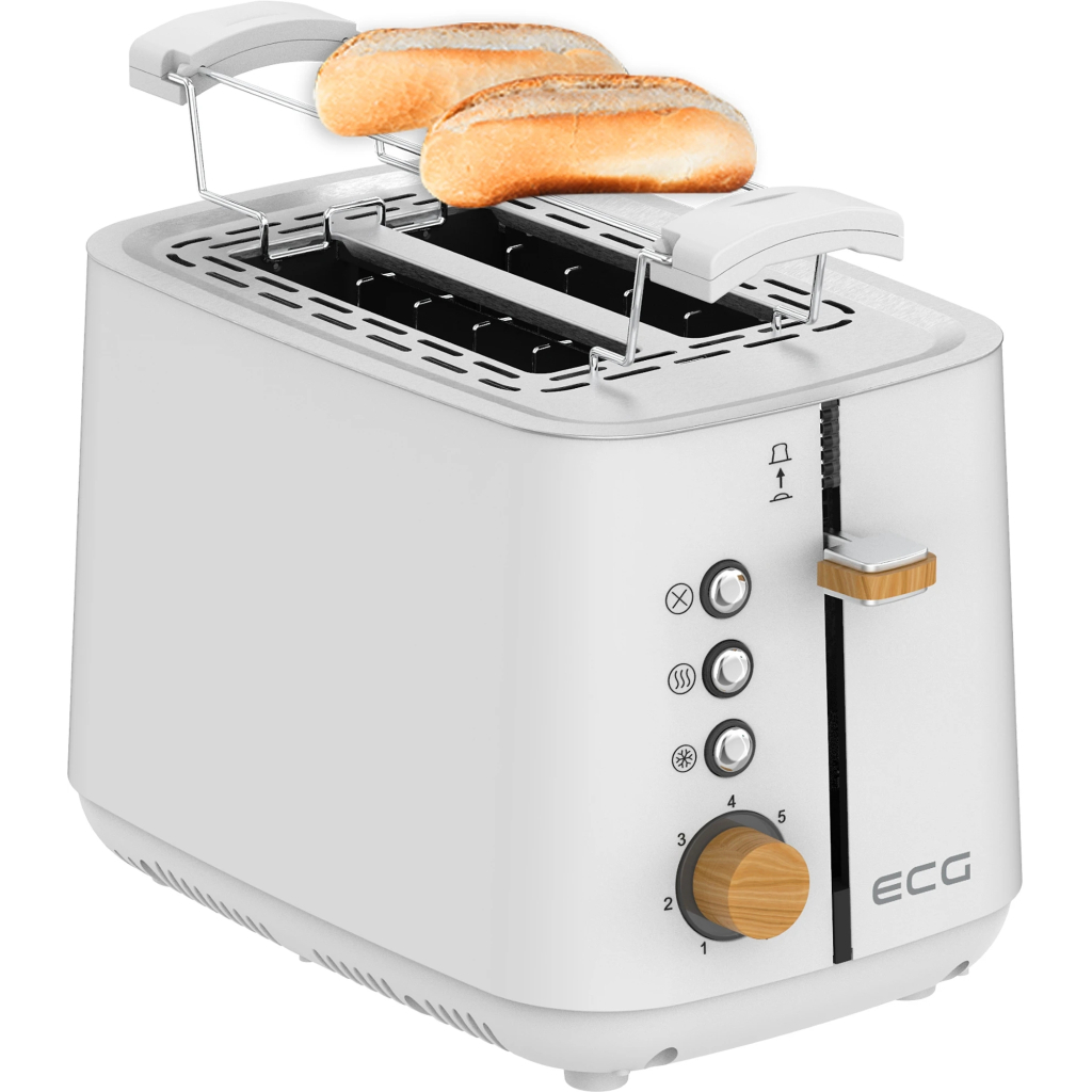Тостер ECG ST 2768 Timber White - изображение 8