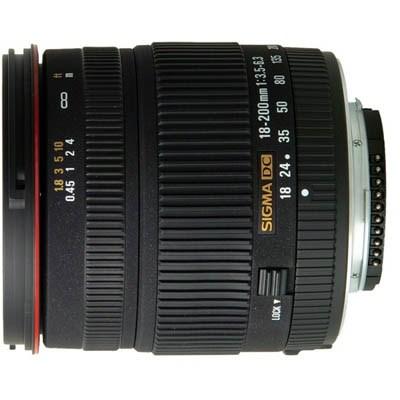 Об'єктив Sigma 18-200mm f/3.5-6.3 II DC OS for Nikon (882955) - зображення 1