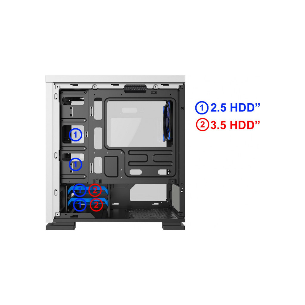 Корпус Gamemax EXPEDITION WT - зображення 11