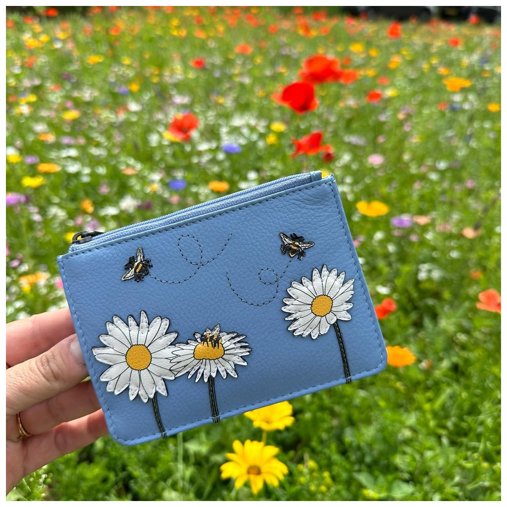 Гаманець Yoshi Y1321 Bee Happy Blue (Y1321 BEE 21) - зображення 5