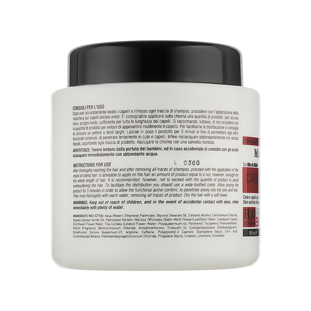 Маска для волосся Nani Professional Milano для фарбованого волосся 500 мл (8034055535851) - зображення 2