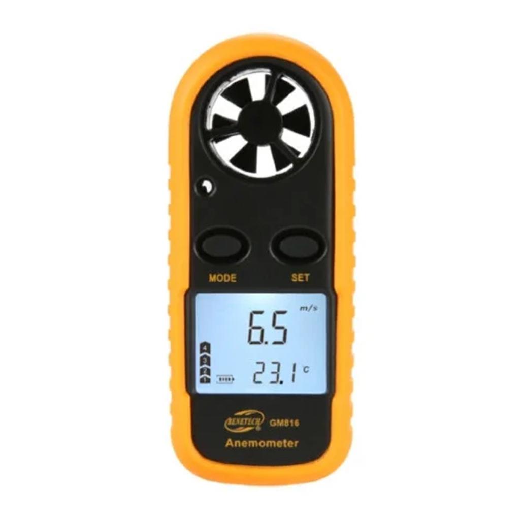 Анемометр Benetech цифровий 0,1-30м/с, -10-45°C (GM816) - зображення 1
