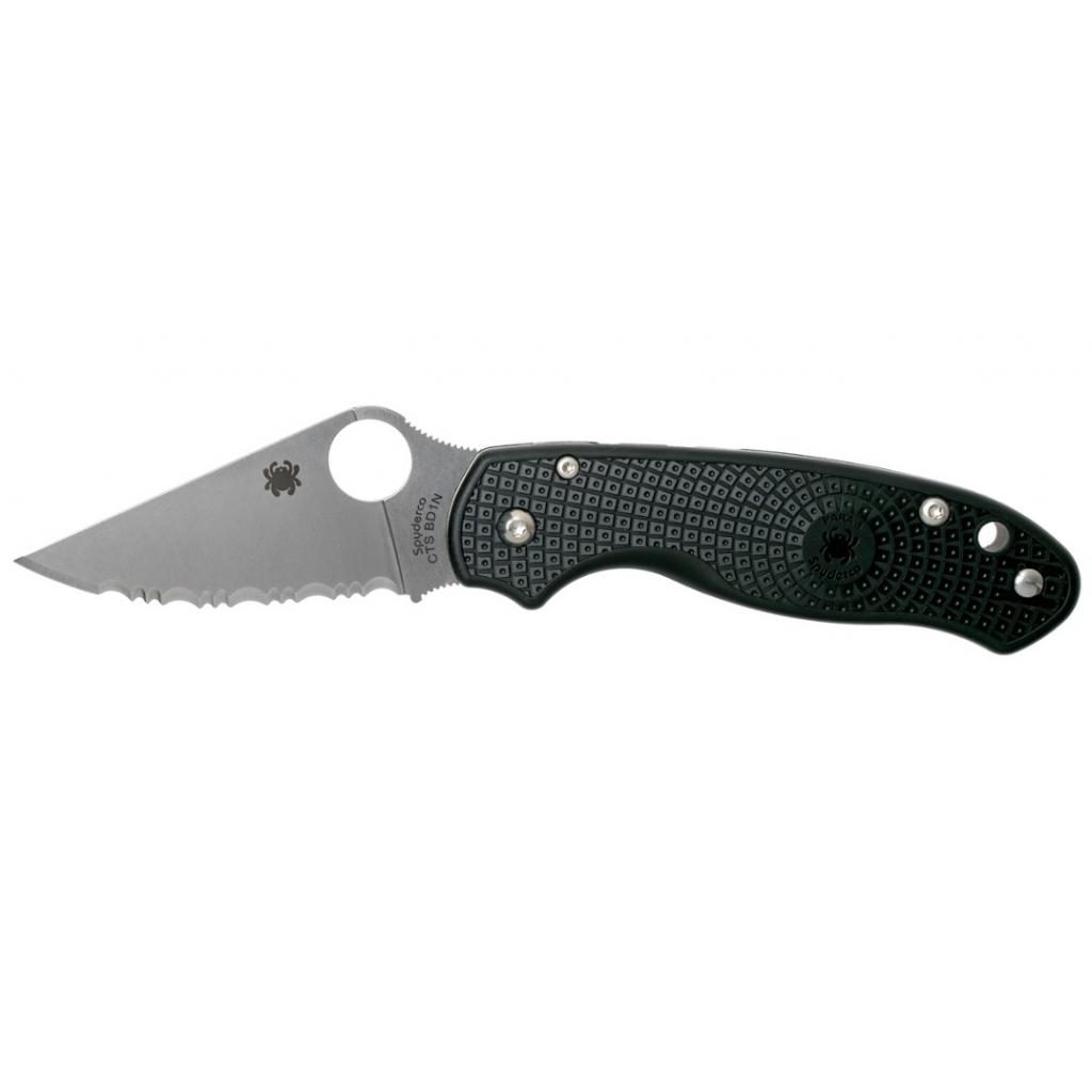 Ніж Spyderco Para 3 FRN Black серрейтор (C223SBK) - изображение 1