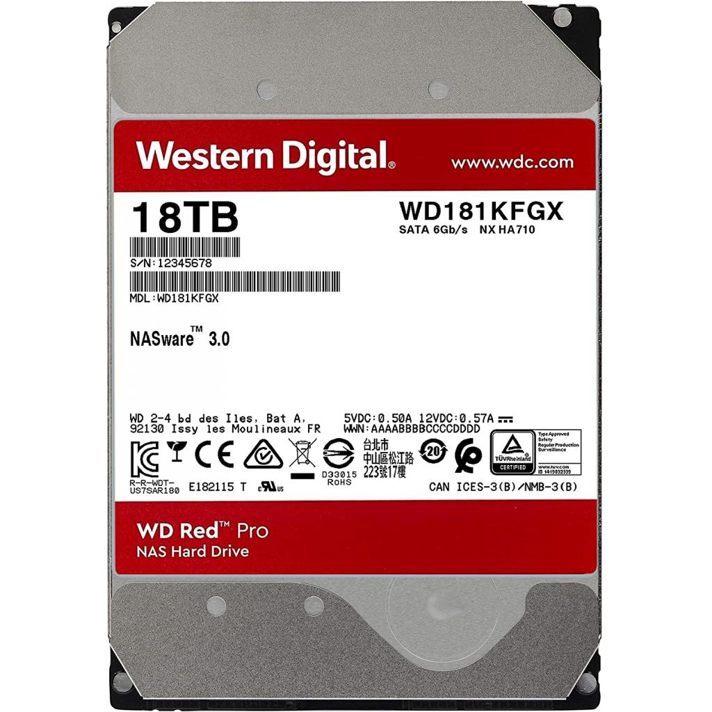 Жорсткий диск 3.5" 18TB WD (WD181KFGX) - зображення 2