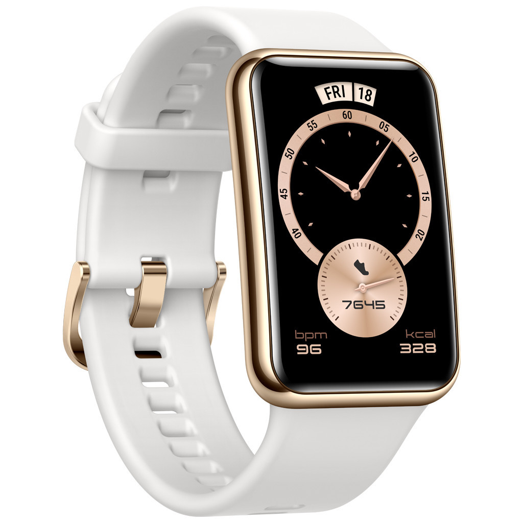 Смарт-годинник Huawei Watch Fit Elegant Frosty White (55026300) - зображення 4