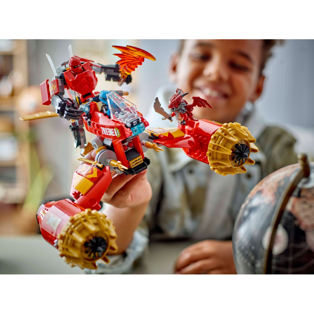 Конструктор LEGO Ninjago Штормовий робот-вершник Кая (71830) - зображення 11