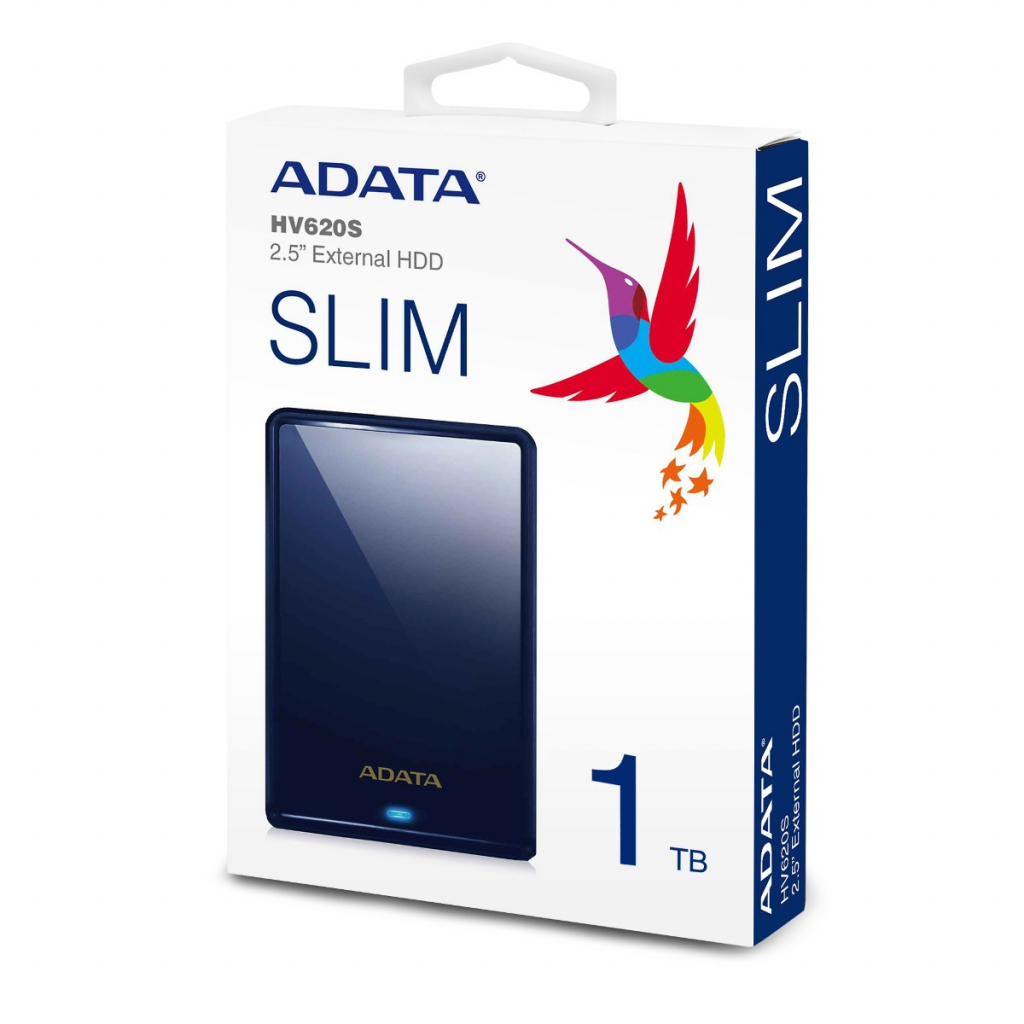 Зовнішній жорсткий диск 2.5" 1TB ADATA (AHV620S-1TU31-CBL) - зображення 5