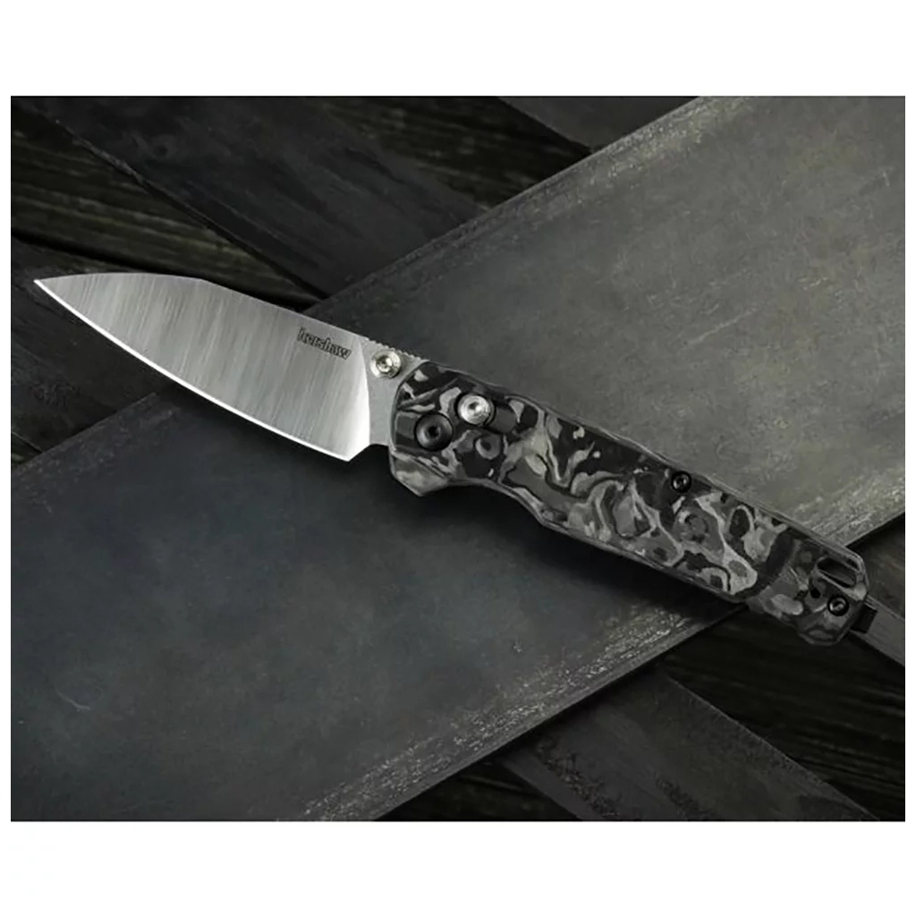 Ніж Kershaw Bel Air CF Black (6105CF) - зображення 9