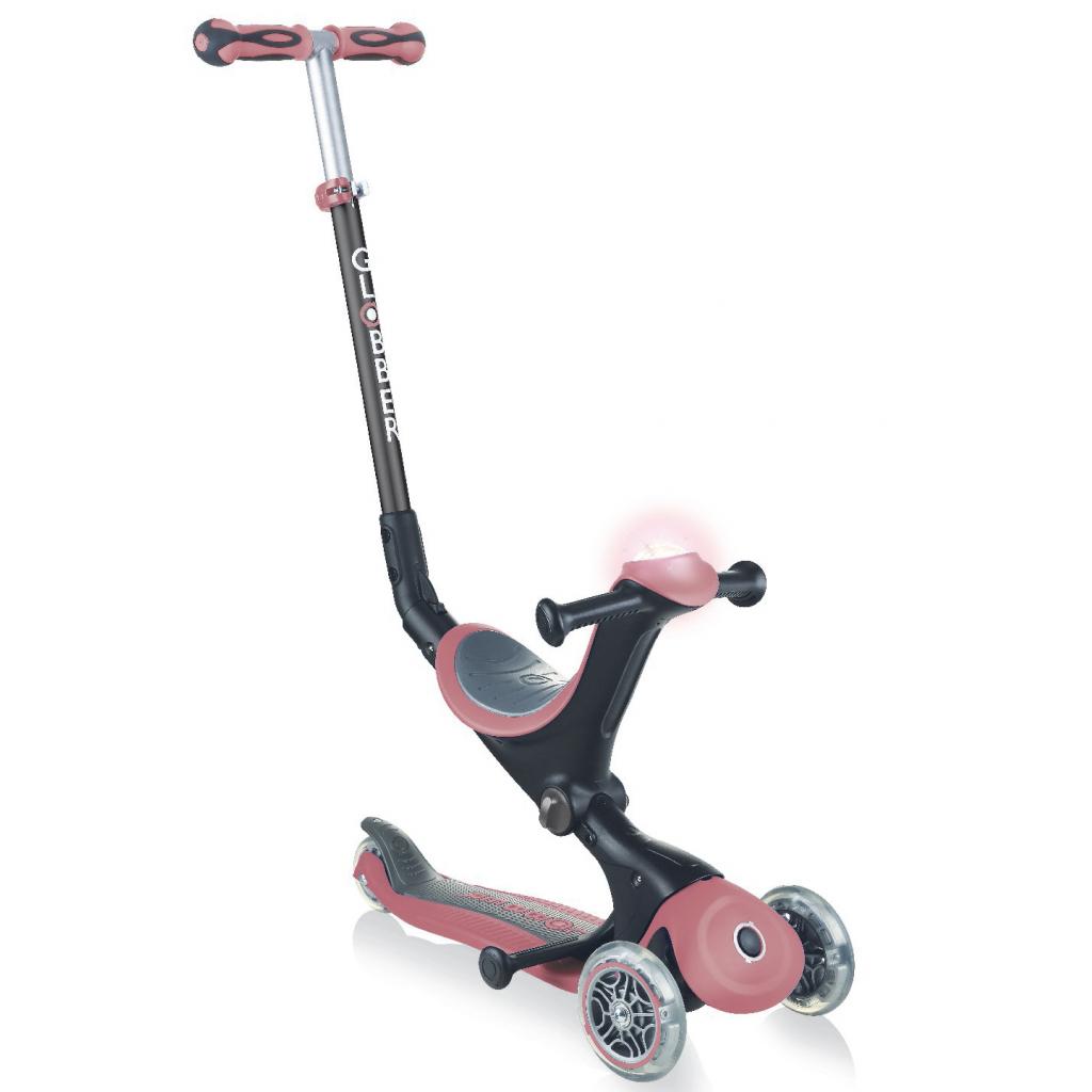 Самокат Globber Go Up Deluxe Play 5 в 1 пастельно-рожевий (648-210) - зображення 1
