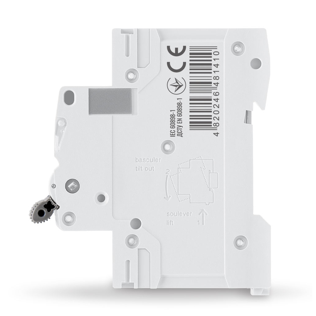 Автоматичний вимикач Videx RS6 RESIST 1п 32А 6кА С (VF-RS6-AV1C32) - изображение 3