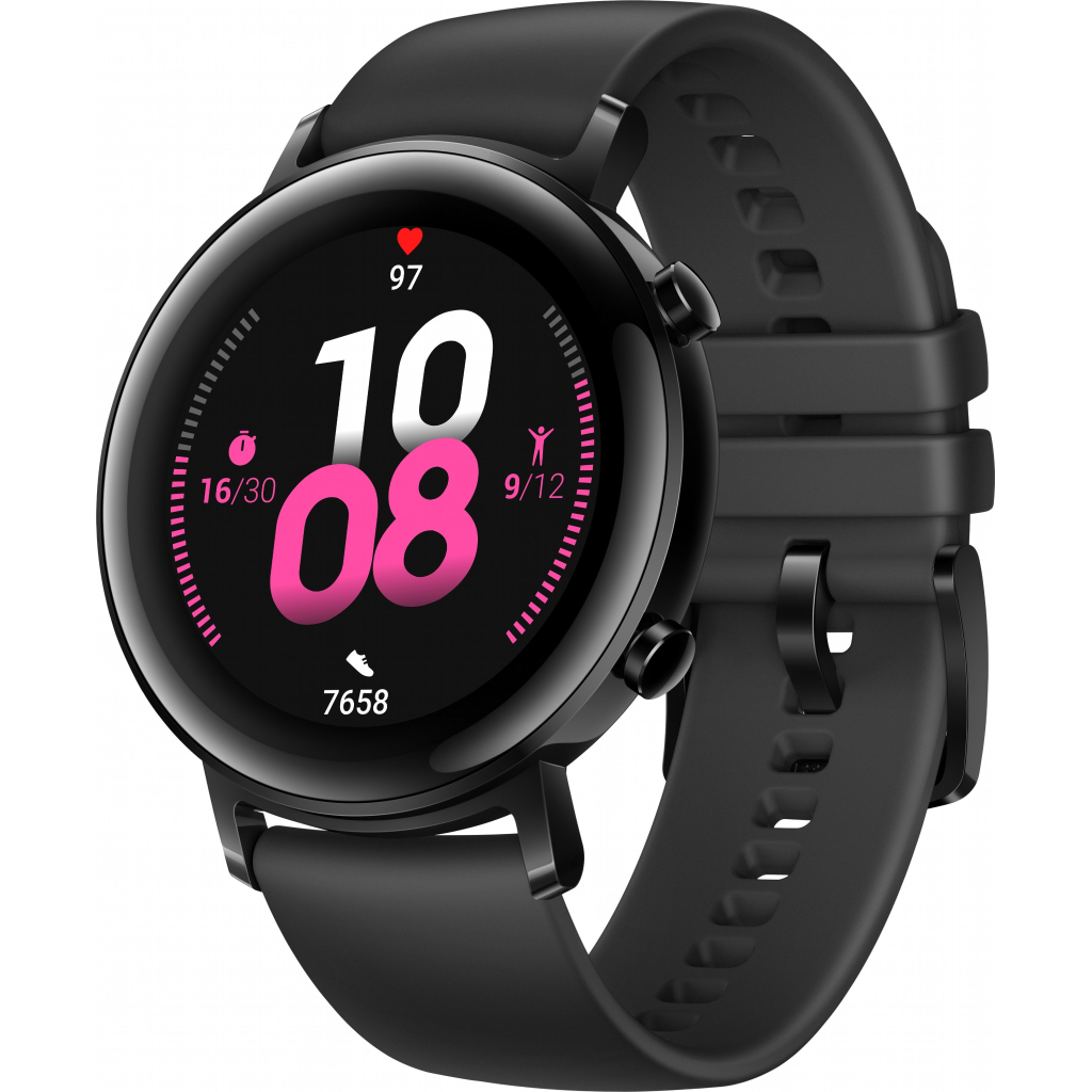 Смарт-годинник Huawei Watch GT 2 42mm Night Black Sport Edition (Diana-B19S) SpO2 (55025064) - зображення 3