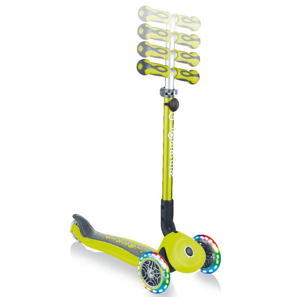 Самокат Globber Go Up Deluxe Lights Led 5 в 1 зелений (646-106) - зображення 5