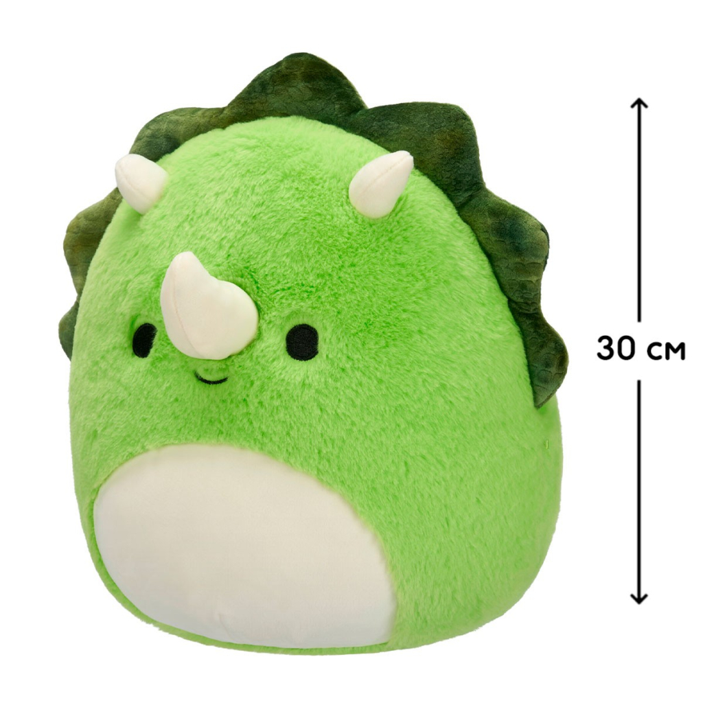 М'яка іграшка Squishmallows Тріцератопс Трістан 30 см (SQCR06764) - зображення 2