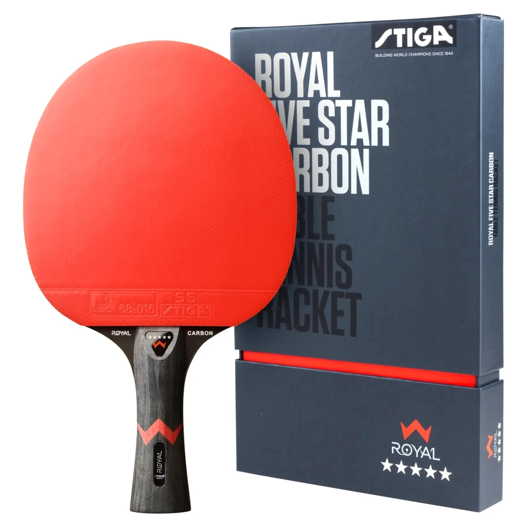 Ракетка для настільного тенісу Stiga Royal Carbon 5 Star FL (1215-2818-01) (931106) - зображення 1