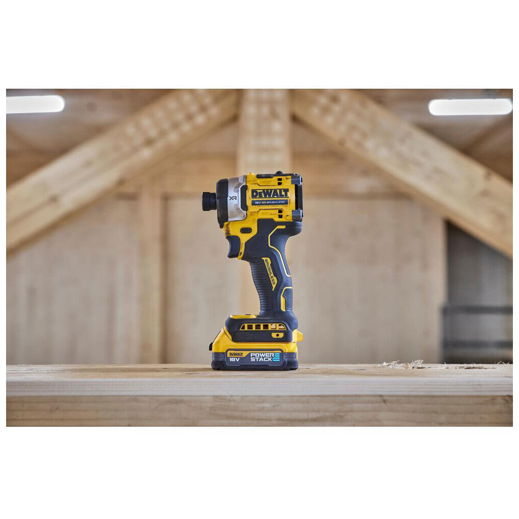 Шуруповерт DeWALT 18 В XR Li-lon PowerStack, безщітковий, 282 Нм, TSTAK, 2x1.7Ah (DCF860E2T) - изображение 12
