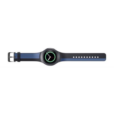 Ремінець до смарт-годинника Samsung S2 Sport Blue Black (ET-SRR72MLEGRU) - зображення 2