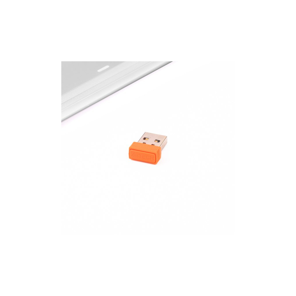 Клавіатура A4Tech FBK25 Wireless White - зображення 5