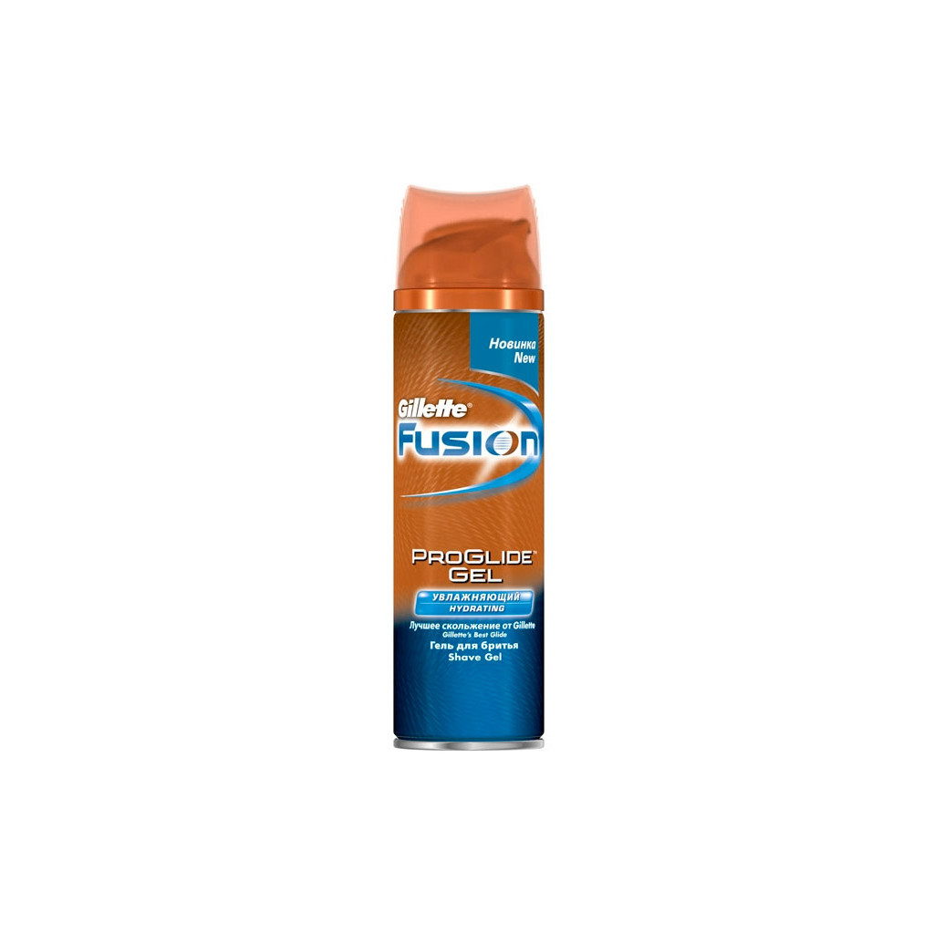 Гель для гоління Gillette Fusion ProGlide Hydrating Зволожуючий 200 мл (7702018089741) - зображення 1