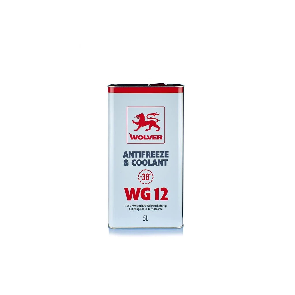 Антифриз Wolver WG12 5 л червоний (4260360943430) - зображення 1