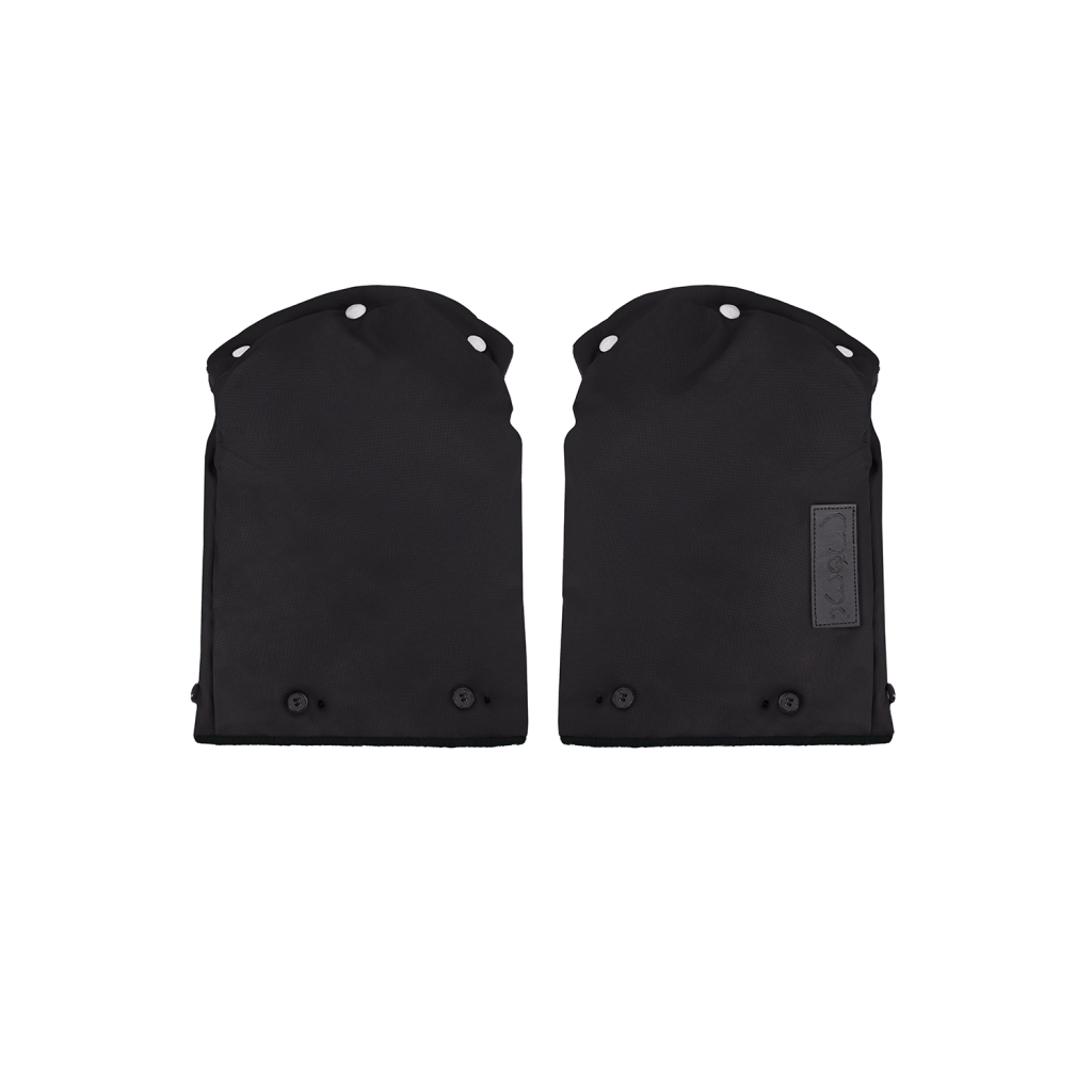 Муфта для рук MoMi Muffins black (AKWOZ00001) - изображение 4