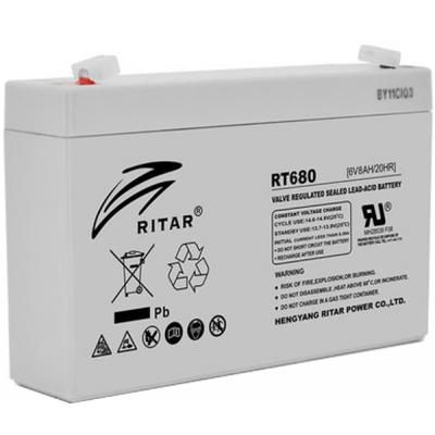 Батарея до ДБЖ Ritar AGM 6V-8Ah (RT680) - зображення 1