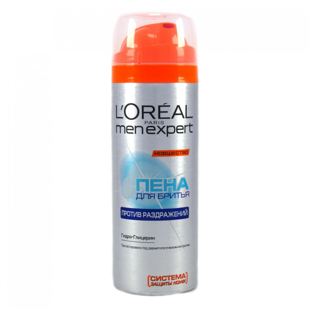 Піна для гоління L'Oreal Paris Men Expert проти подразнень 200 мл (3600522056539) - зображення 1