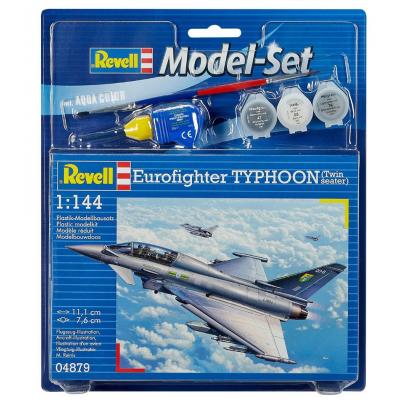 Збірна модель Revell Багатоцільовий винищувач Eurofighter Typhoon 1:144 (4879) - зображення 1