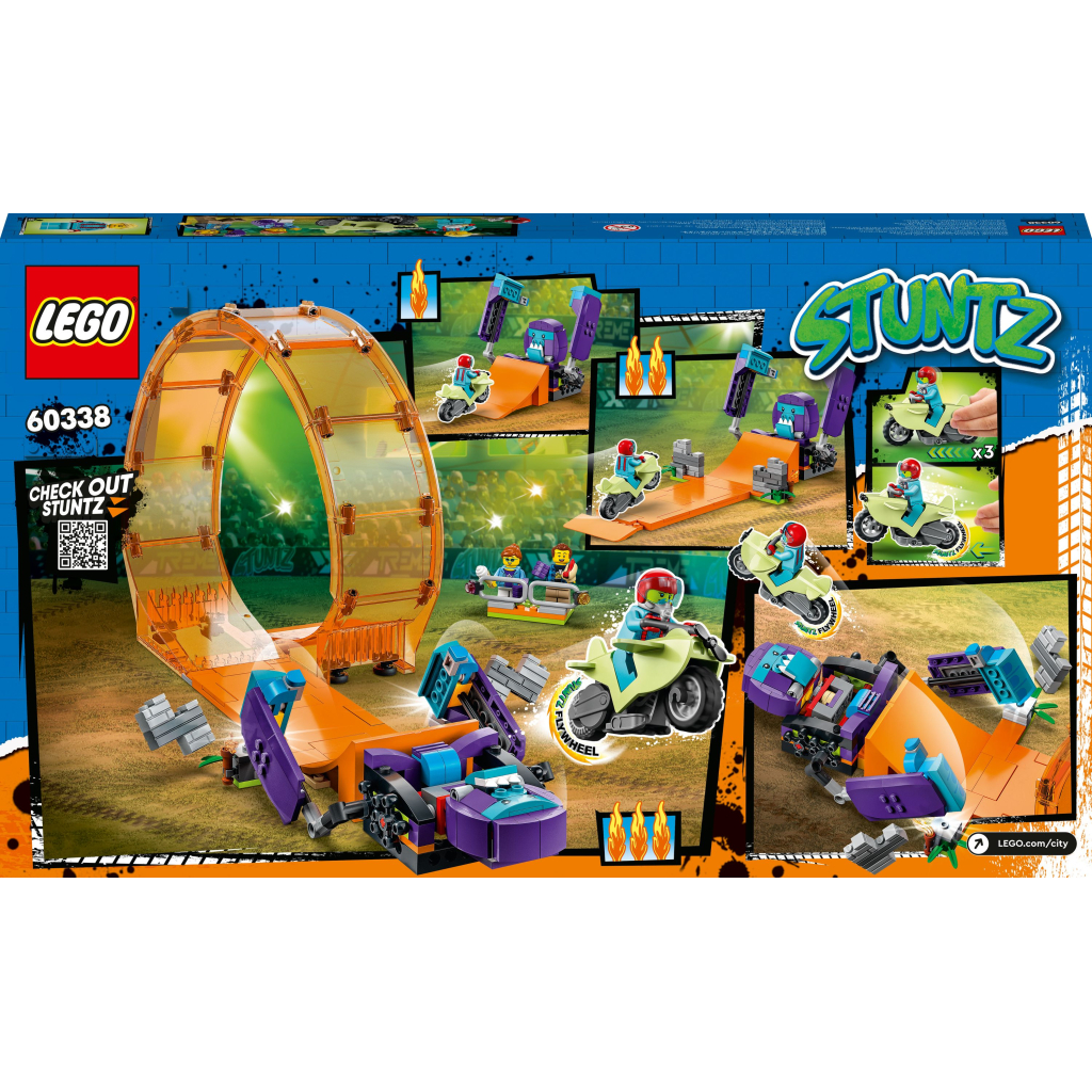 Конструктор LEGO City Stuntz Каскадерська петля «Удар Шимпанзе» 226 деталей (60338) - зображення 9