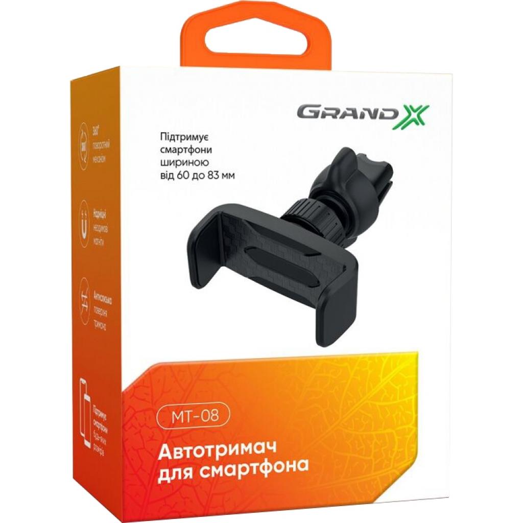Універсальний автотримач Grand-X Mounting on the Deflector (MT-08) - зображення 6