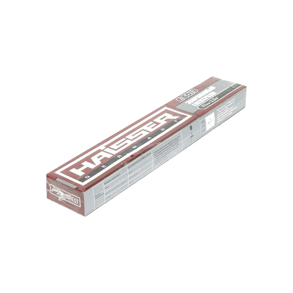 Електроди HAISSER E 6013, 3.0мм, упаковка 2.5кг (63816) - изображение 2