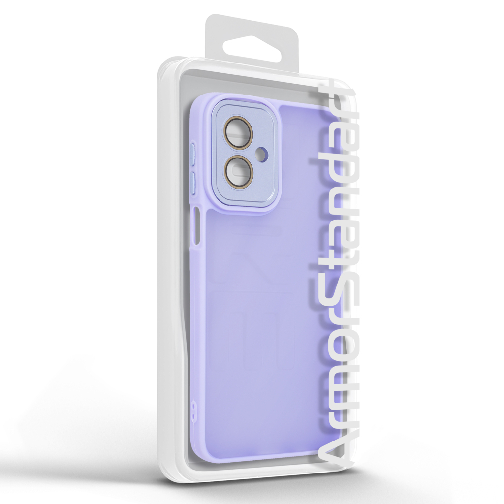 Чохол до мобільного телефона Armorstandart ShadeX Motorola G55 5G Violet (ARM83388) - зображення 3