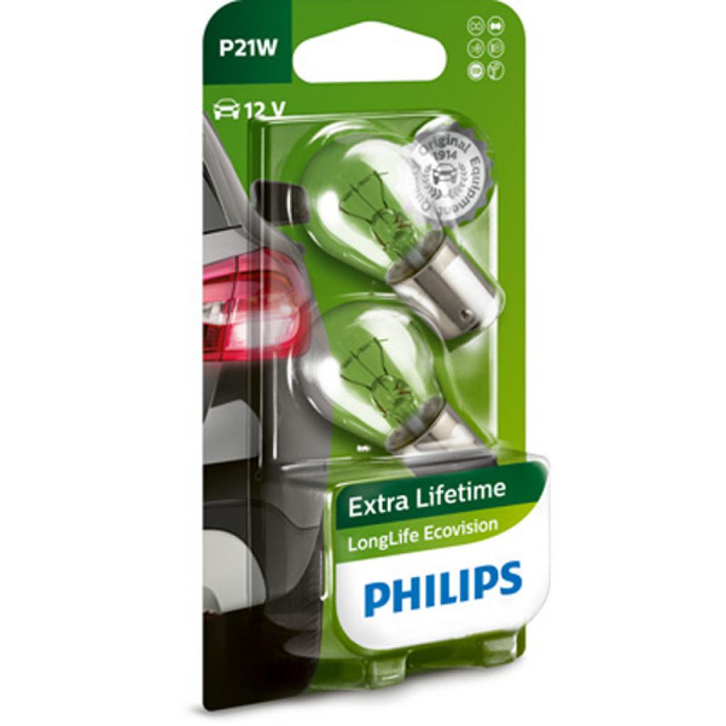 Автолампа Philips 21W (12498 LLECO B2) - зображення 1