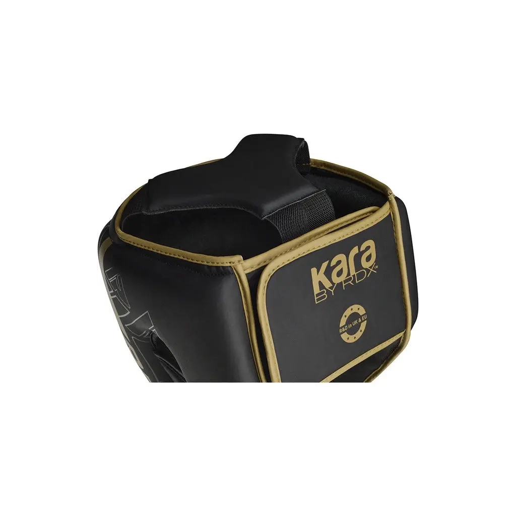 Боксерський шолом RDX F6 KARA Matte Golden L (HGR-F6MGL-L) - зображення 6