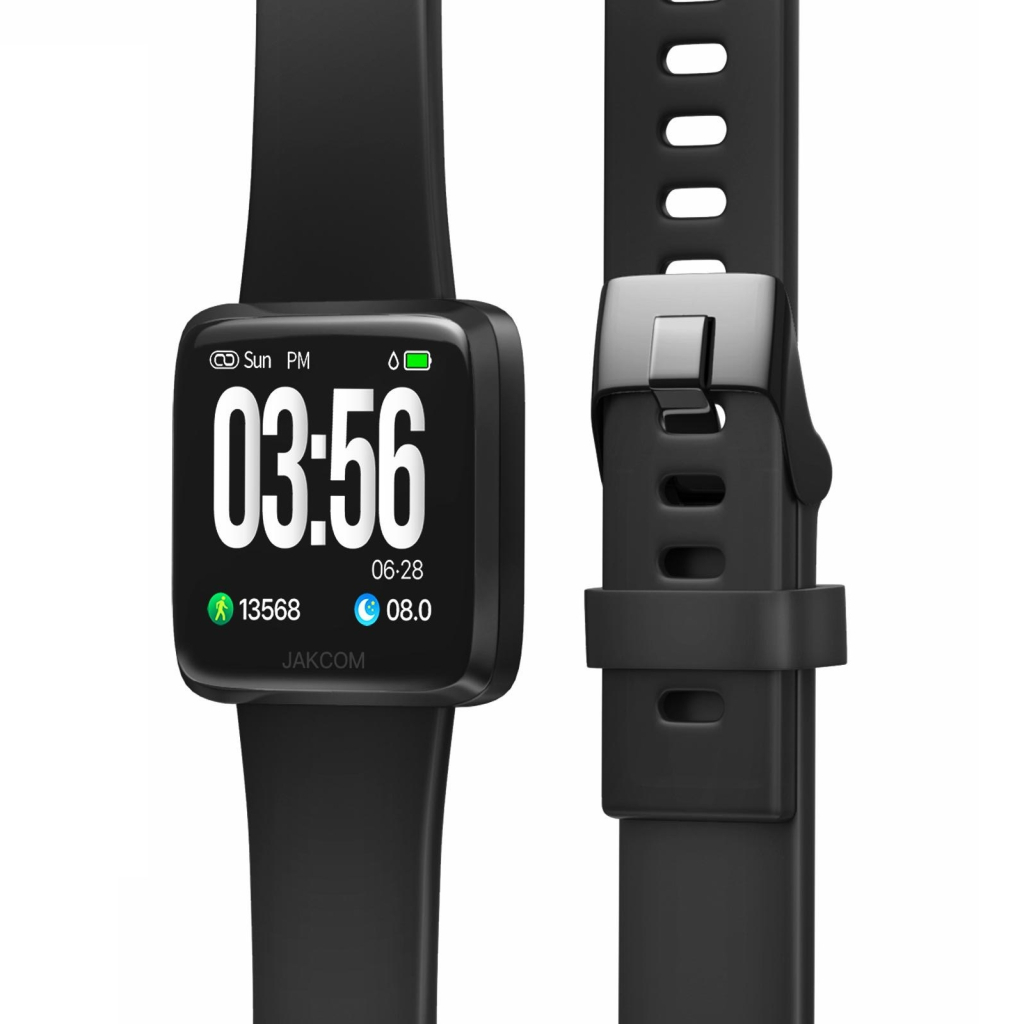 Смарт-годинник Jakcom H1 Smart Health Watch GPS black з пульсометром і моніторінгом (swpadjh1b) - зображення 5