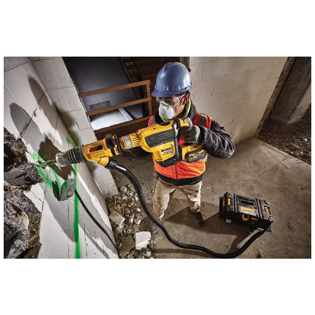 Перфоратор DeWALT безщітковий, SDS-Plus, 18 В, 2.6 Дж, 3 реж. кейс (DCH614N) - зображення 7